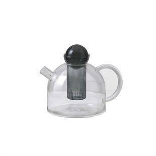 丹麦正品ferm living still玻璃茶壶 茶杯水杯两件装北欧风样板房