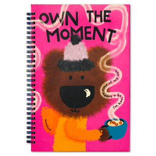 『Montilord』厚线圈本A5喂养计划厚纸PLUS拥有此刻笔记本喂奶宝宝日记加厚出生母婴适用孩子月子ins风爱意