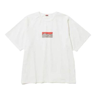 NANGA夏季户外印花logo圆领短袖