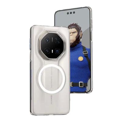 蓝猩华为Mate70RS透明Pro磁吸壳