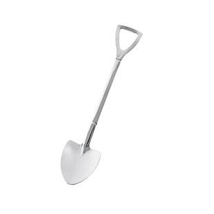 加厚不锈钢铁锹勺子家用创意甜品吃西瓜专用可爱铲子汤匙网红铁锹