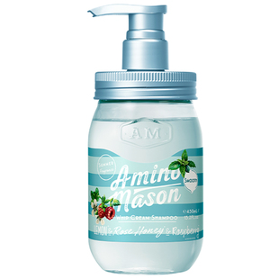 aminomason 阿蜜浓梅森蓬松洗发水薄荷清爽氨基酸控油强韧发丝