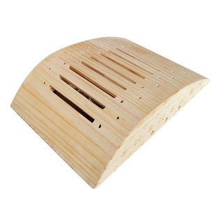 明大妈实木艾灸盒随身灸家用艾灸神器背部专用腰部全身艾灸器具