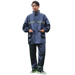 骑手用雨衣雨裤套装全身防水男女分体式电动车骑行反光防暴雨雨披