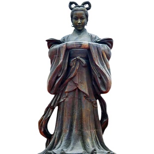户外大型孝女曹娥人物雕塑定制城市广场孝文化塑像摆件景观铜雕像