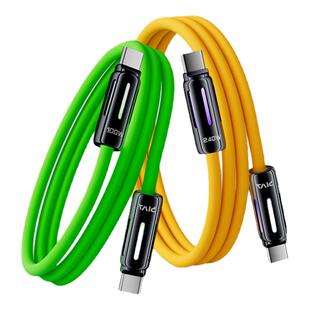 新品】Piva派威充电线双头type-c快充线100W/240W数据线5A适用苹果16/15手机iPad/Mac电脑华为小米苹果车载