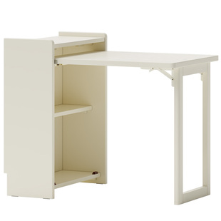 实木折叠餐桌客厅一体式多功能岛台餐桌小户型省地实用可储物桌子