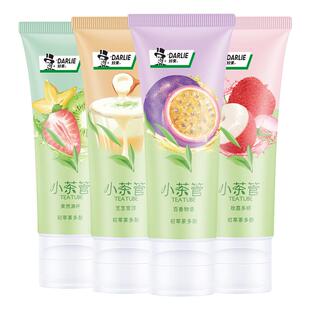 DARLIE好来(原黑人)小茶管馆荔枝玫瑰牙膏茶味清新口气正品家庭装