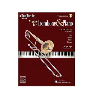长号独奏曲集 卷一 附在线音频 MMO原版乐谱书 various Music for Trombone and Piano HL00400694