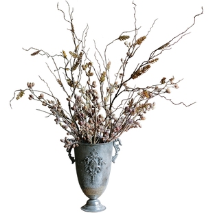 掬涵尼亚果仿真果枝果实装饰植物花艺套装干枝干花艺术风格