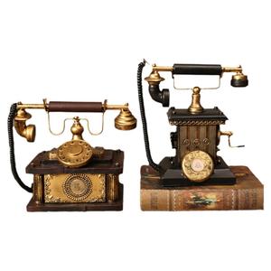 复古摆件老式电视机收音机留声机电话机照相机模型道具怀旧老物件