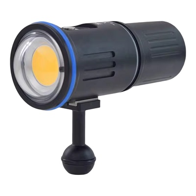 SUPE V6K V3 PRO潜水摄影补光灯手电筒12000流明水摄补手电筒