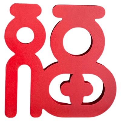 立体福字摆件新年装饰