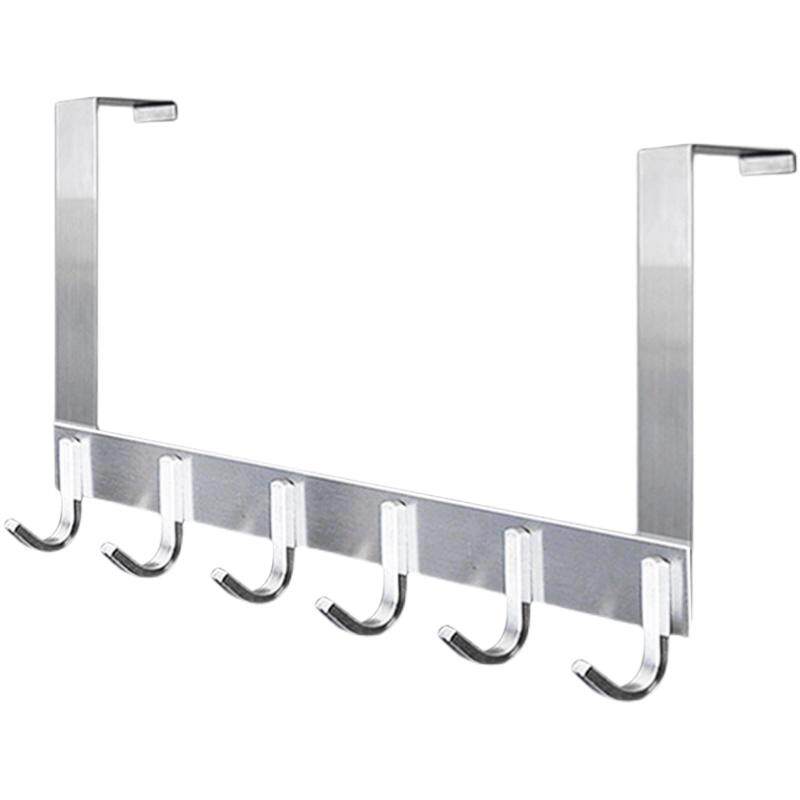 不锈钢挂钩神器加长卧室房门收纳