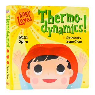 太阳和热力学 Baby Loves Thermodynamics 英文原版绘本 Baby Loves Science 宝宝爱科学系列 低幼科普3-6岁儿童启蒙英语亲子读物
