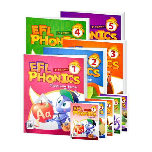 eflphonics 幼少儿英语 phonics自然拼读教材 EFL Phonics 小学