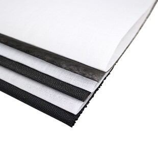 双面衬颗粒硬衬光滑衬帽子衬无纺衬布双面粘合衬树脂衬领子衬服装