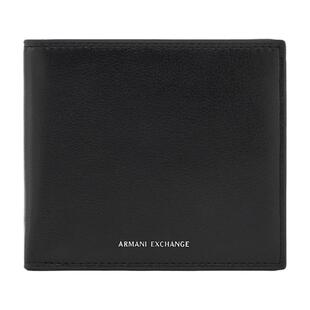 ARMANI EXCHANGE/阿玛尼男士牛皮革短款多卡位商务休闲钱包官方