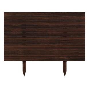 户外防腐木栅栏花园篱笆围栏隔断庭院围墙板露台院子护栏阳台装饰