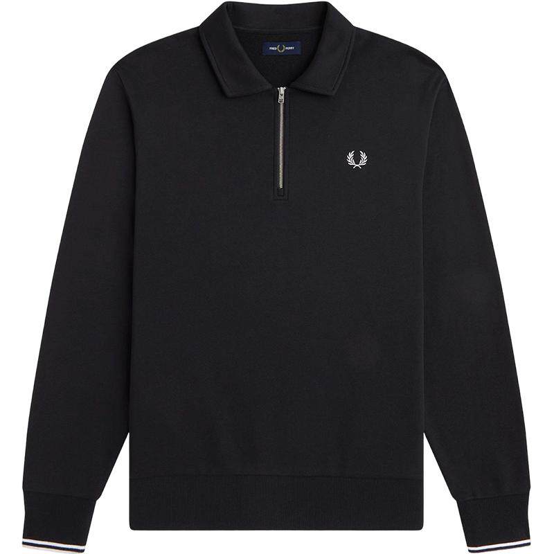 FREDPERRY半拉链卫衣简约休闲风
