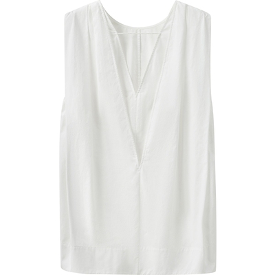 播 bo 商场同款无袖气质衬衫女夏季新款轻薄小衫BDS2HD2182