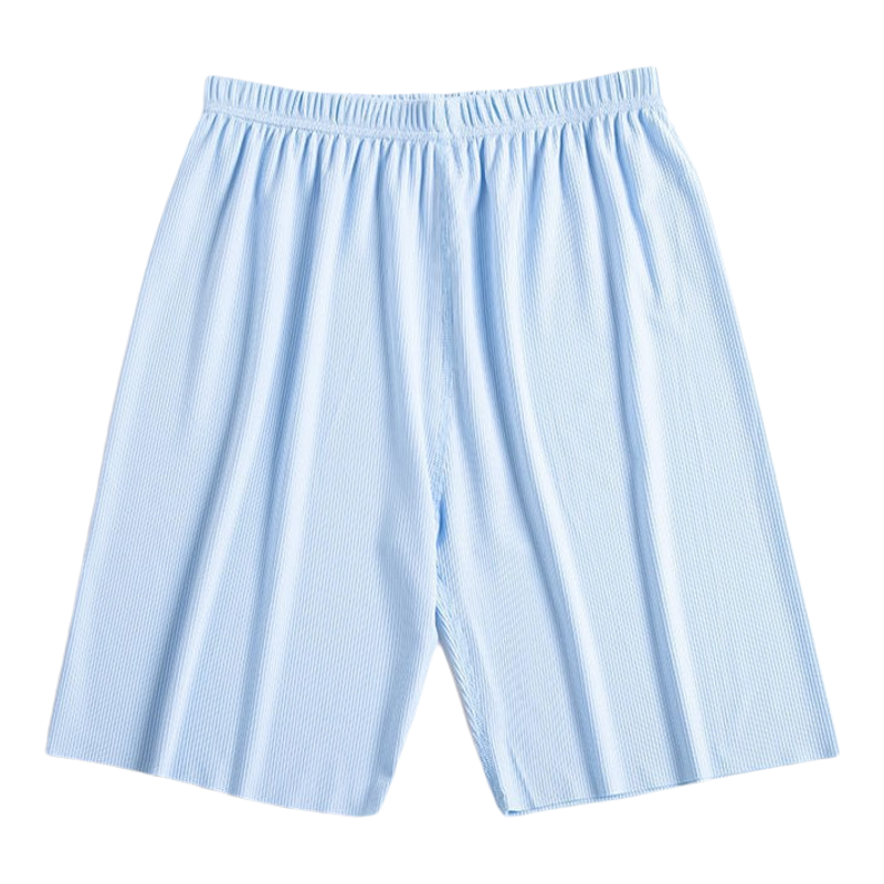 男士睡裤夏季薄款冰丝短裤居家服