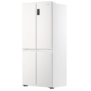 超薄海尔冰箱490升白色零嵌入式十字Leader516一级能效家用旗舰