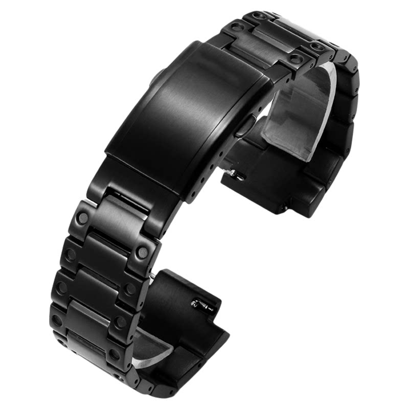 G-SHOCK精钢手表带适配卡西欧GM GBM 2100小方块改装5600快拆表链