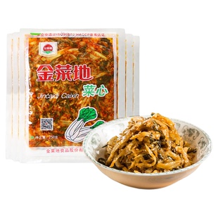 金菜地250g多袋菜心香菜酱腌菜咸菜拌面下饭配粥安徽特产新货包邮
