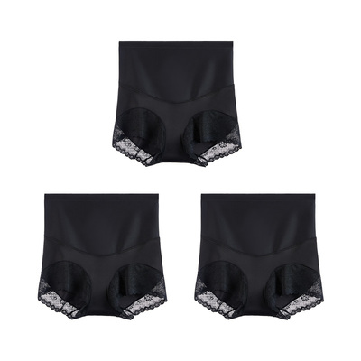 中高腰收腹裤四季锦纶