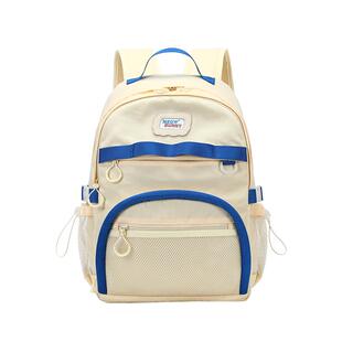 meowbunny绵绵圈 双肩包女高中生背包初中生书包大容量原创设计感