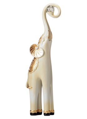 新中式轻奢高级感大象摆件