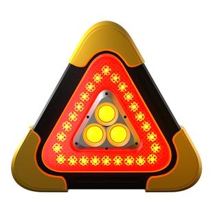 汽车用三脚架警示牌三角架安全小车应急支架反光爆闪灯太阳能车载