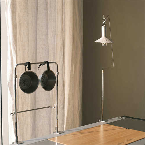 喜登乐IGT轻型灯杆轻量化户外露营照明配件IGT折叠桌便捷灯挂架