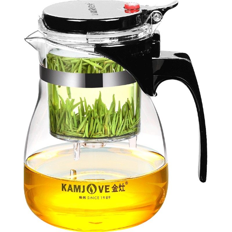 金灶tp-757耐热玻璃家用茶具套装