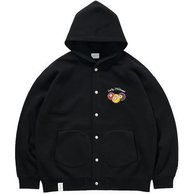 714street加绒加厚连帽卫衣