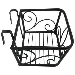 挂盆 阳台栏杆挂式花架 绿萝花盆架子 挂钩悬挂式护栏防盗窗挂篮