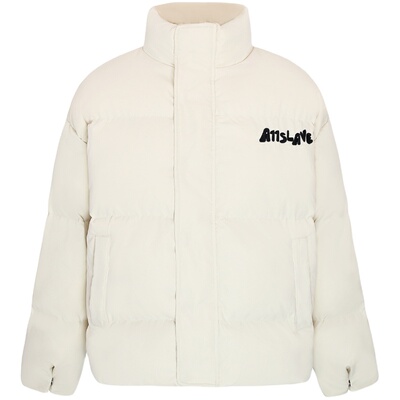 基础羽绒棉服工装国潮潮立领