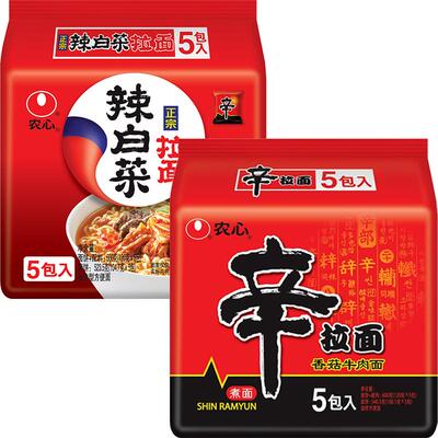 农心辛拉面辣白菜方便面