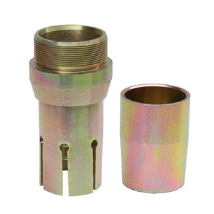 申鑫混凝土振动棒配件建筑振捣棒外丝软管联接水泥震动器棒前接头