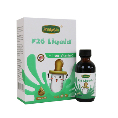 肯贝优铁 F26铁饮液   宝宝补铁 铁剂液体滴剂  水果口味美国进口
