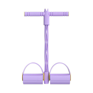 脚蹬拉力器瘦肚子神器家用健身女多功能仰卧起坐辅助腹部拉伸器材