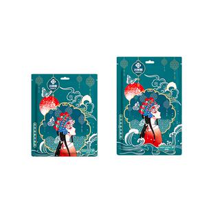 洁丽雅国潮风一次性浴巾旅行单独包装毛巾非纯棉加大加厚酒店用品