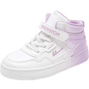 回力童鞋女童鞋子高帮运动鞋2025冬季新款加绒加厚二棉鞋儿童冬鞋