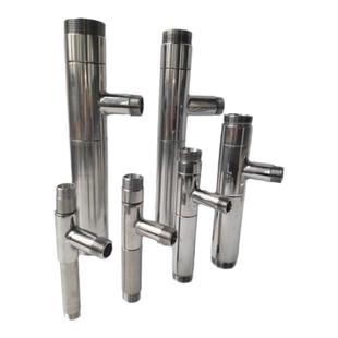 不锈钢水射器射流器文丘里管螺纹性能稳定304/316气水加药混合器