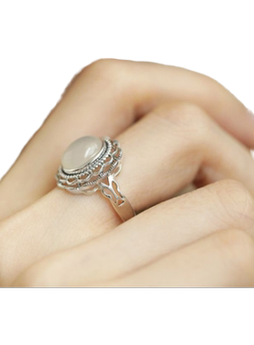 指环女S925纯银复古小众轻奢