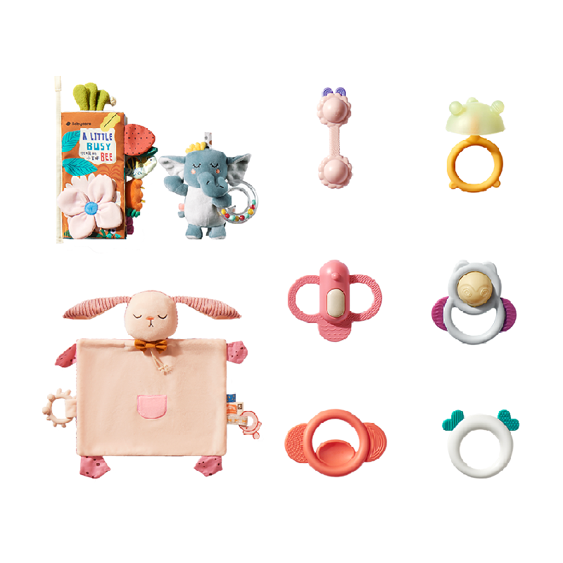 品牌直供-babycare摇铃礼盒玩具