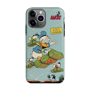 Acvoo创意复古海报插画封面合辑iPhone17全包16双层15卡通14适用于13苹果12手机壳11防摔环保