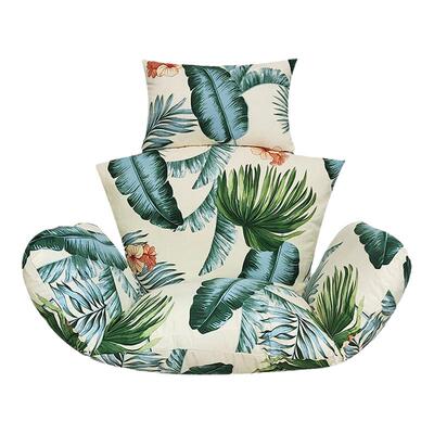 简约印花吊篮坐垫加大号