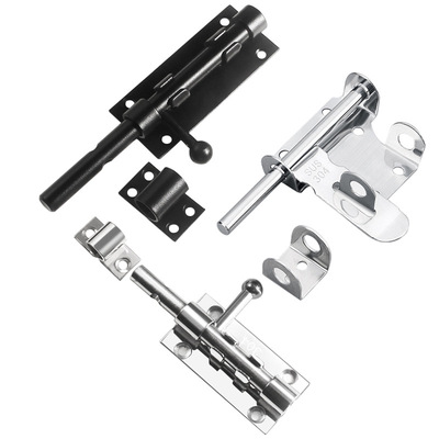 不锈钢弹簧插销加厚插销防盗门锁